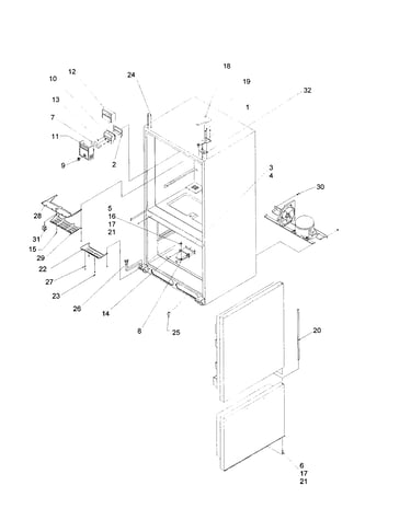 Control, hinges and shields