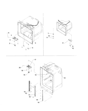 Shelf ladders and lights