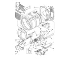 Kenmore 11062182100 upper and lower bulkhead diagram