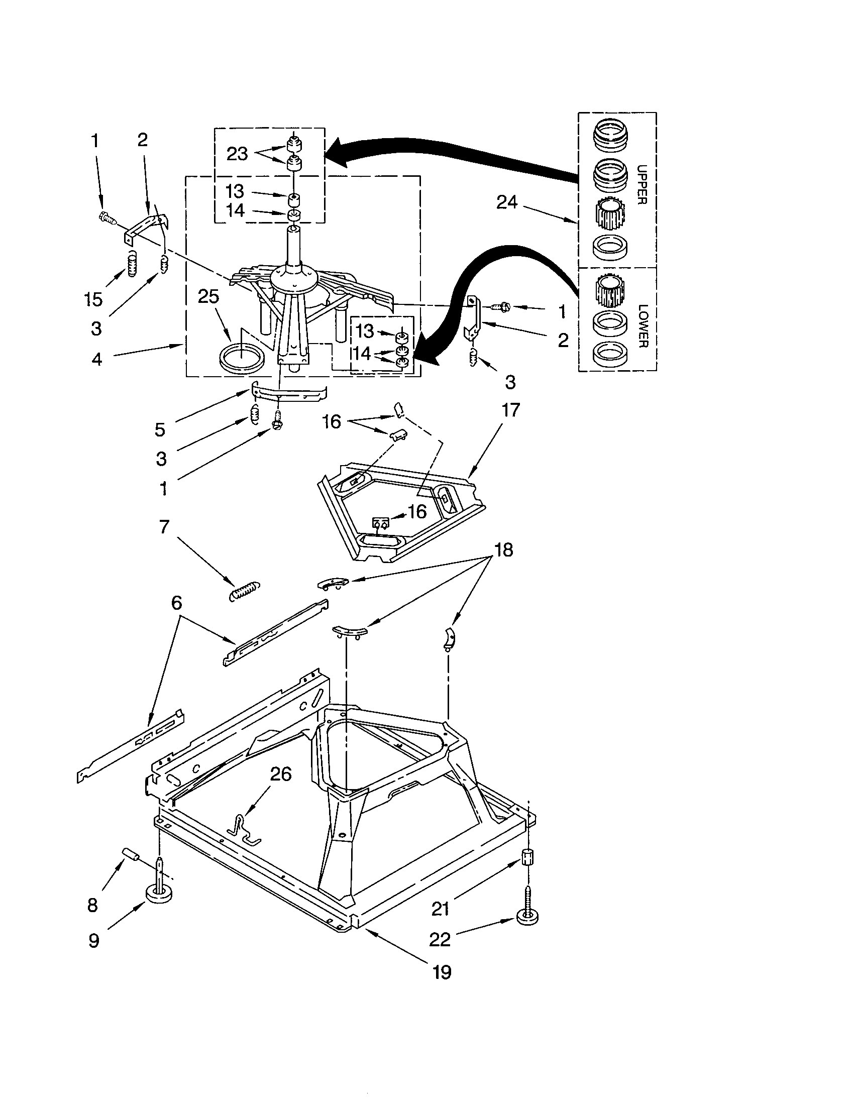 Machine base