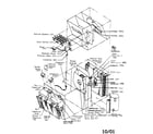 Armstrong PWC18E7.2-1 thru the wall heat pump diagram