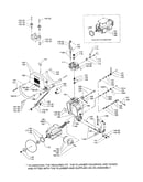 Yoke, handle and motor
