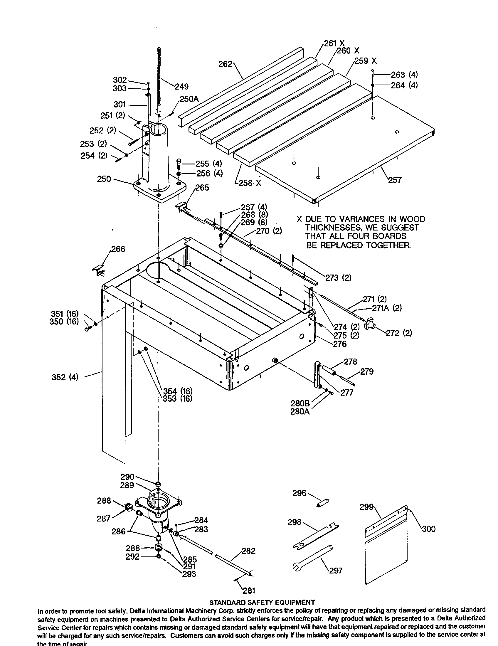 BASE AND FRONT BOARD