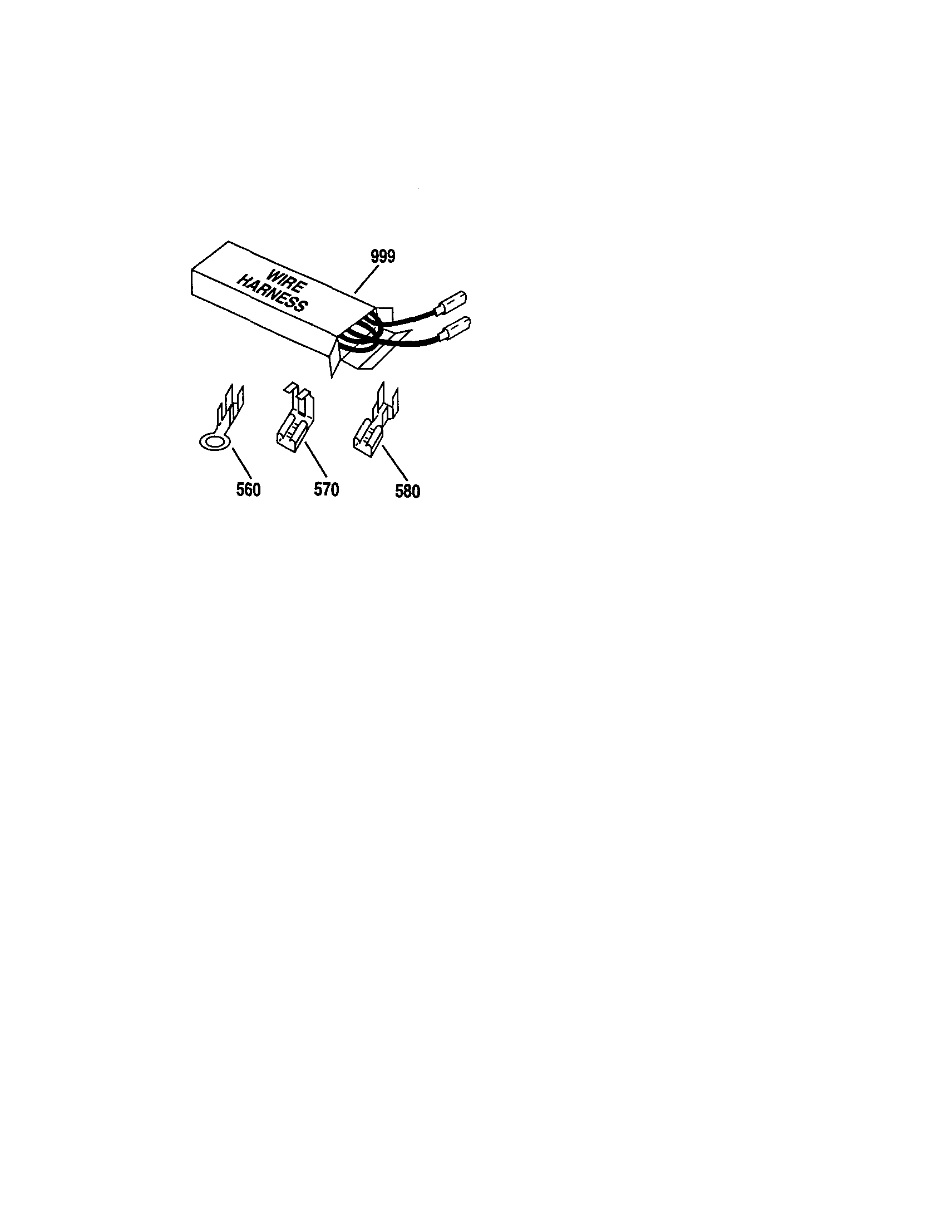 WIRE HARNESS AND COMPONENTS