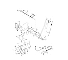 Poulan PPR1742STC mower lift diagram