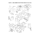 Poulan PP1338D chassis and enclosures diagram