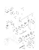 Main shaft/idler pulley components