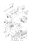 Hook/hook driving shaft components
