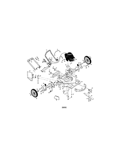 Rotary lawn mower