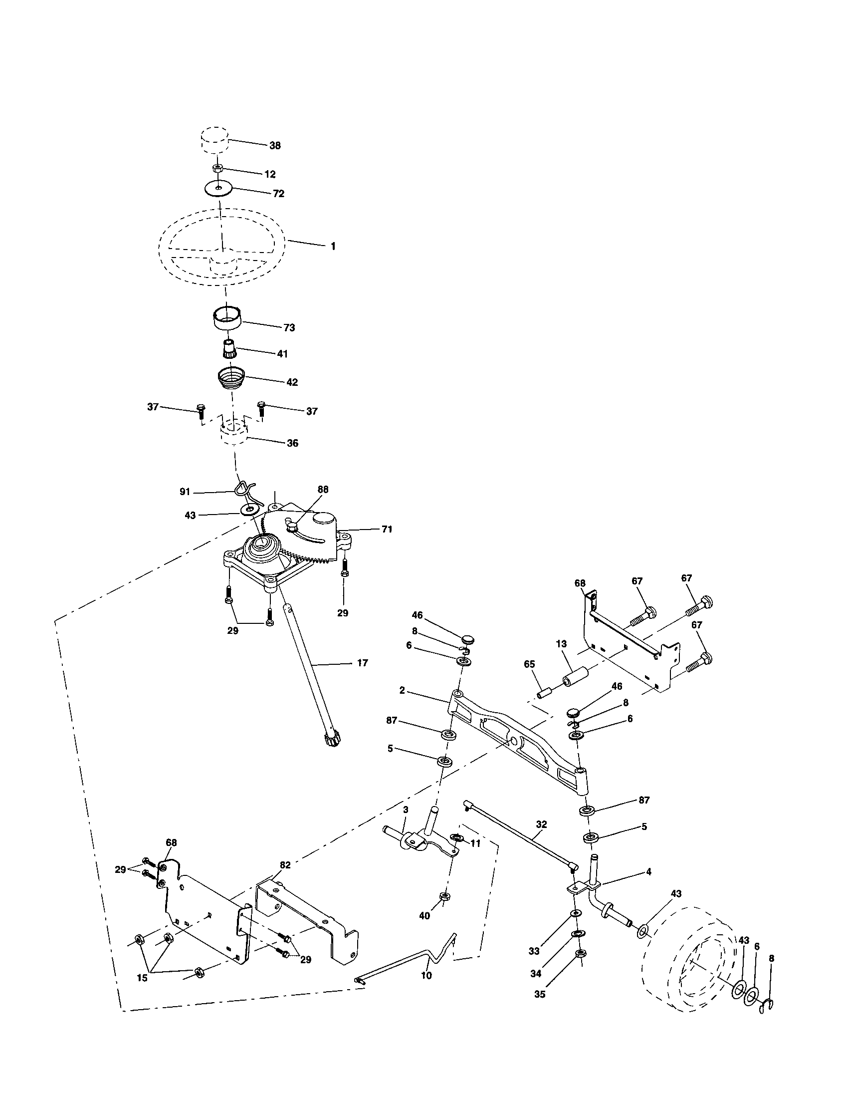 Steering assembly