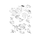 Poulan DPR22H46STA chassis and enclosures diagram