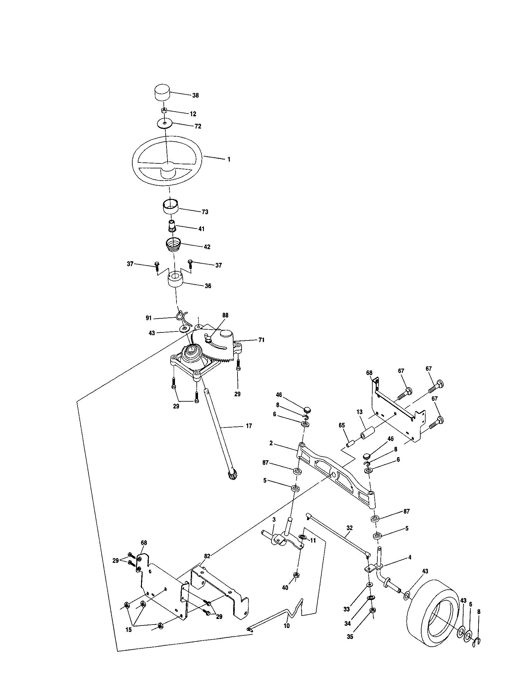Steering assembly