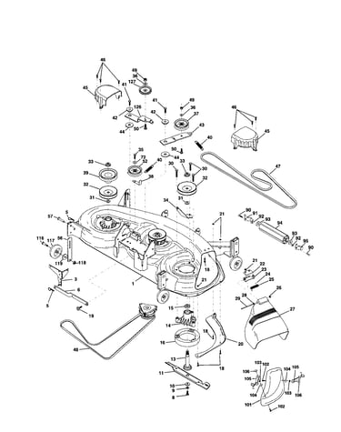 Mower deck