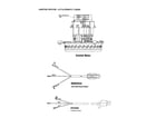 Hoover F5807 motor/attachment cords diagram