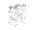 Kenmore 66575849003 warming drawer/broiler diagram