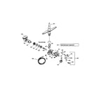Kenmore 36315272100 motor-pump mechanism diagram