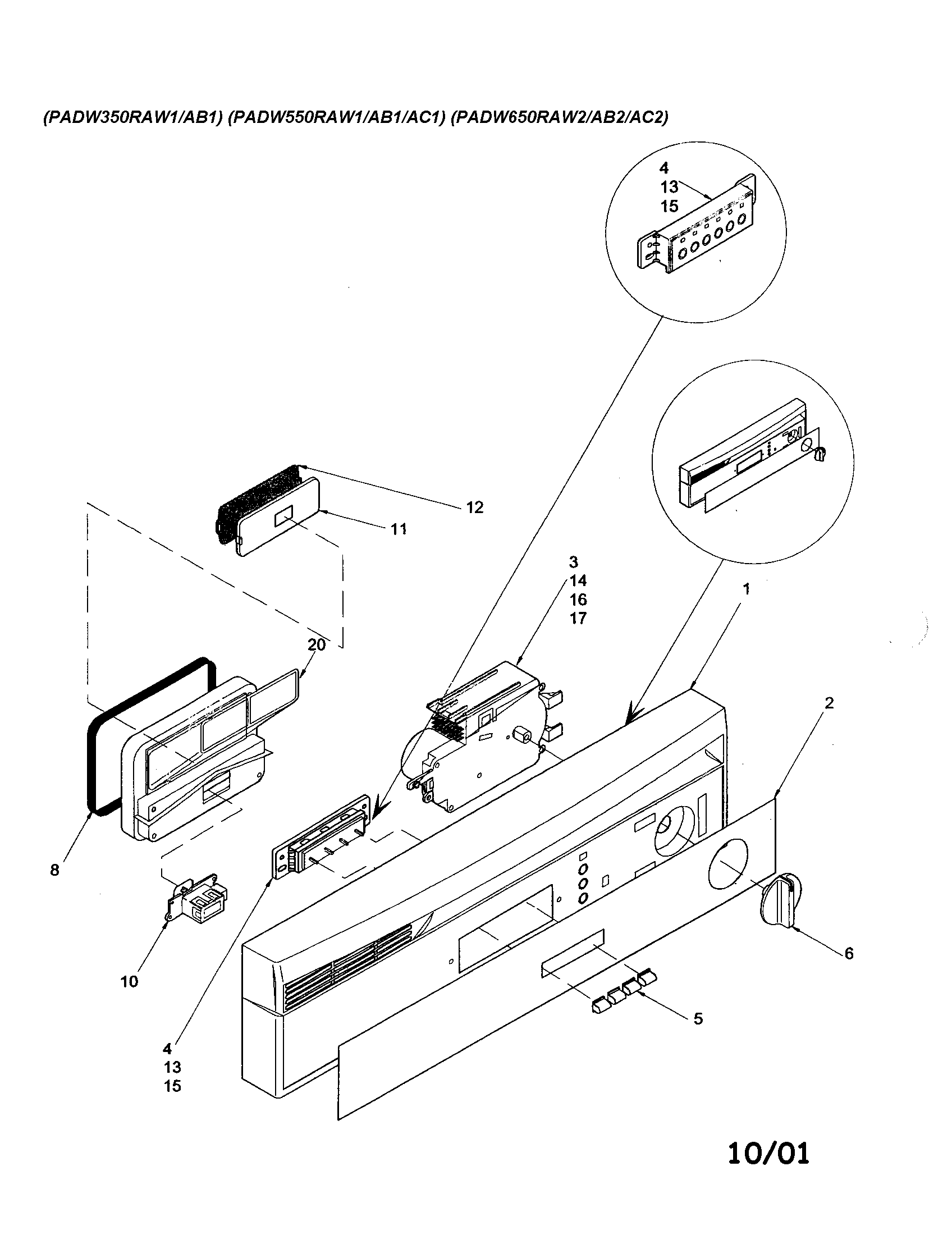 CONTROL PANEL (I)