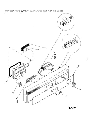 Control panel (i)