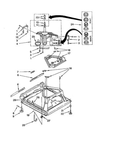 Machine base