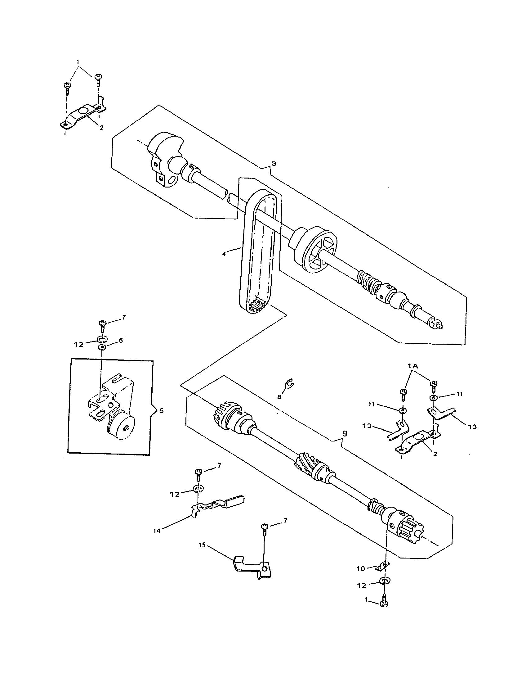 ARM SHAFT DRIVE SYSTEM