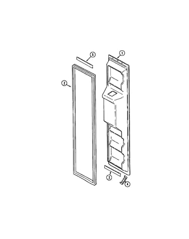 Freezer inner door