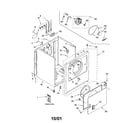 Kenmore 11062212101 cabinet diagram