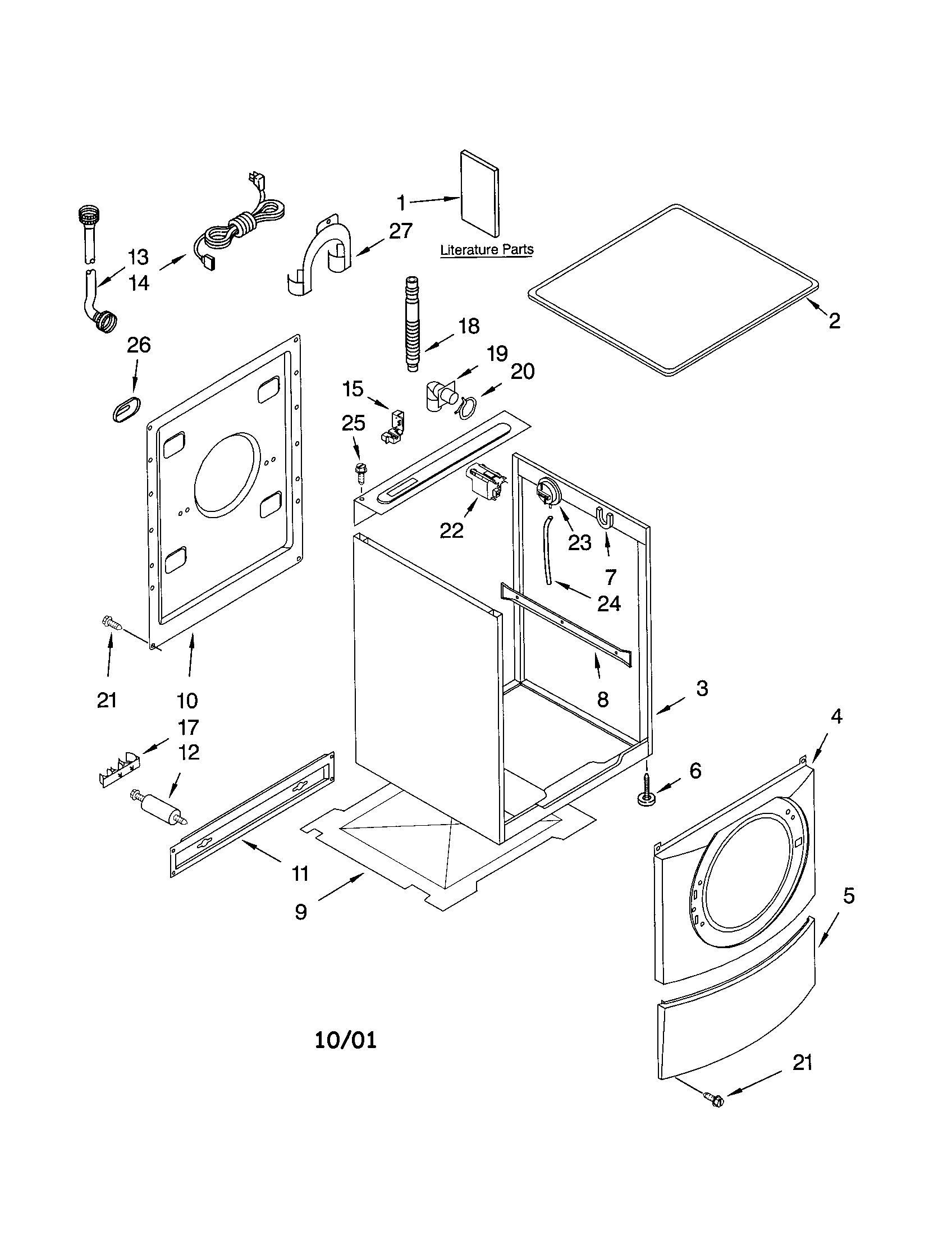 Top and cabinet