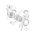 Kenmore 11042834200 tub and basket diagram
