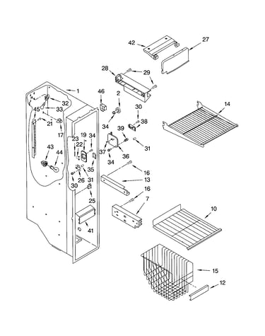 Freezer liner