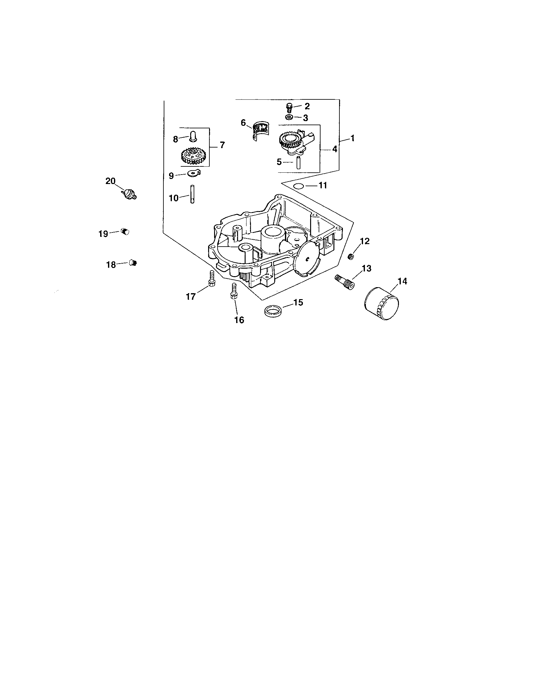Oil pan/lubrication