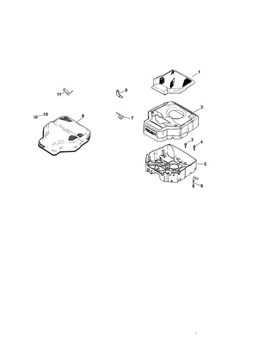 Blower housing and baffles