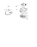 Blower, housing and baffles