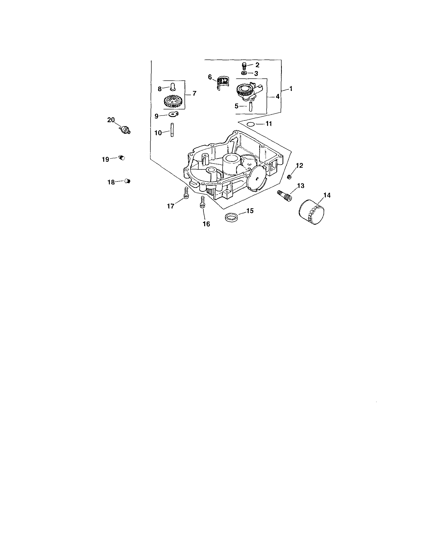 Oil pan/lubrication