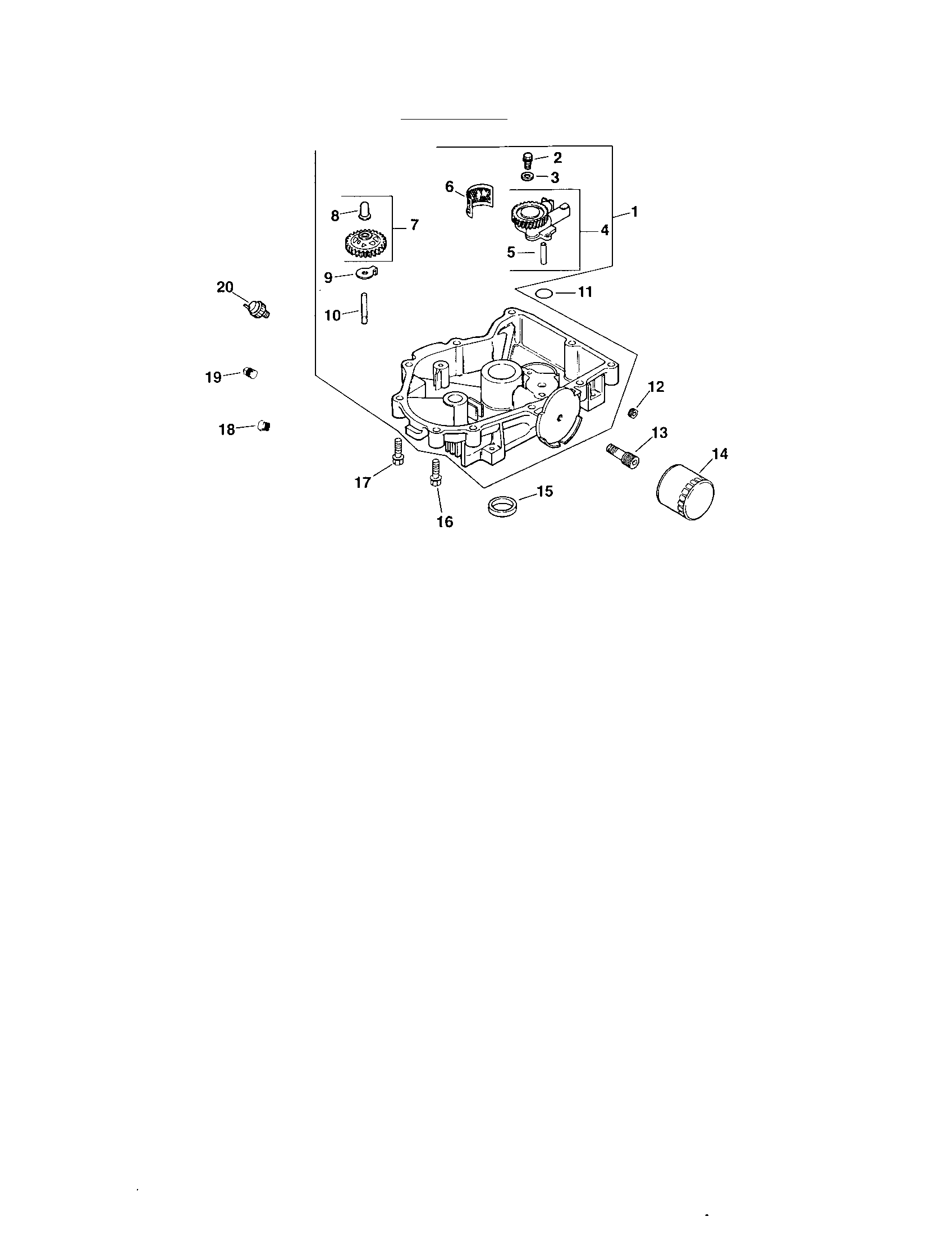 Oil pan/lubrication