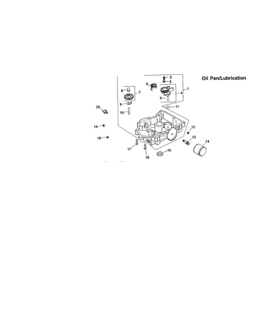 Oil pan/lubrication