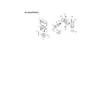 Kohler LV675-851514 air intake/filtration diagram