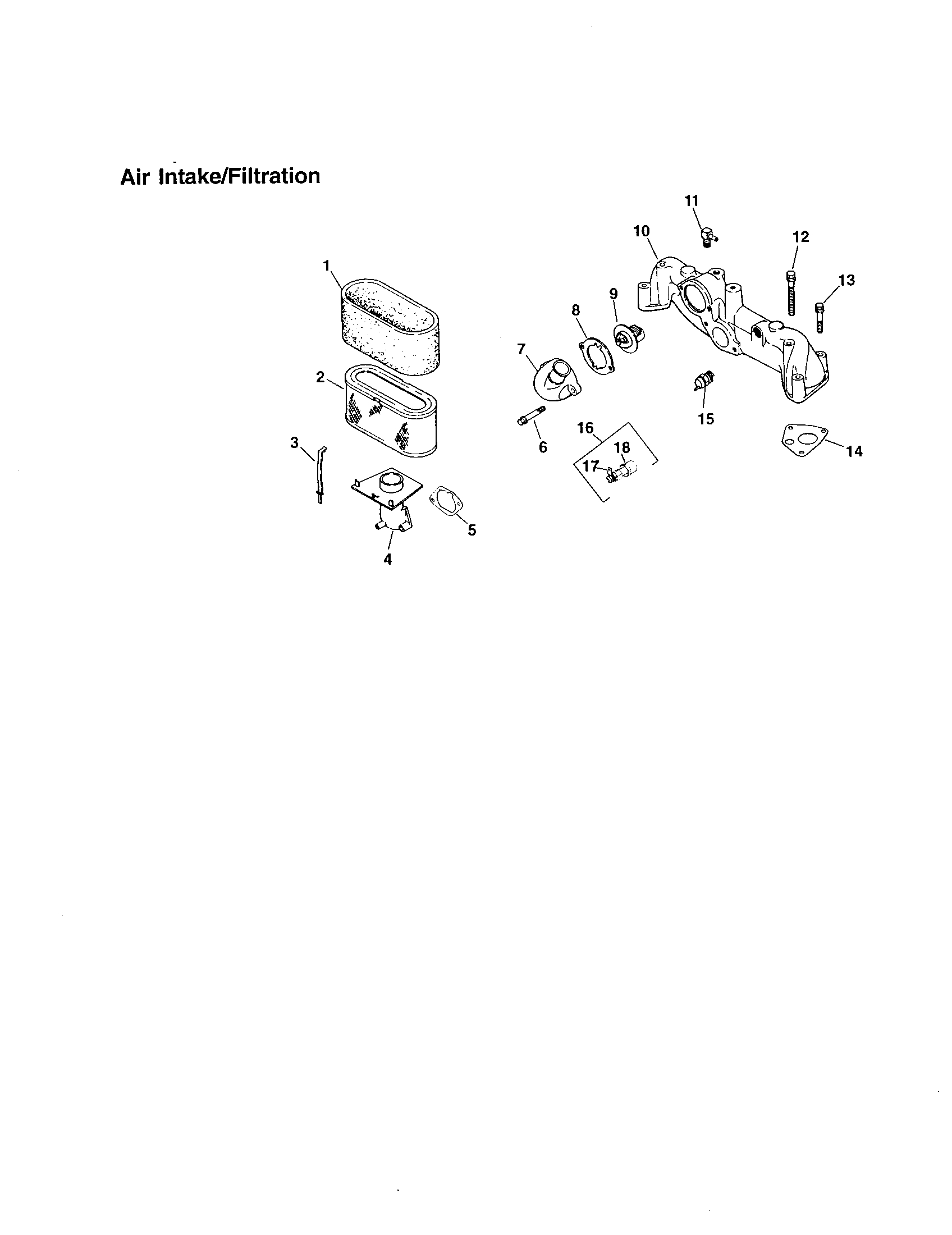 Air intake/filtration