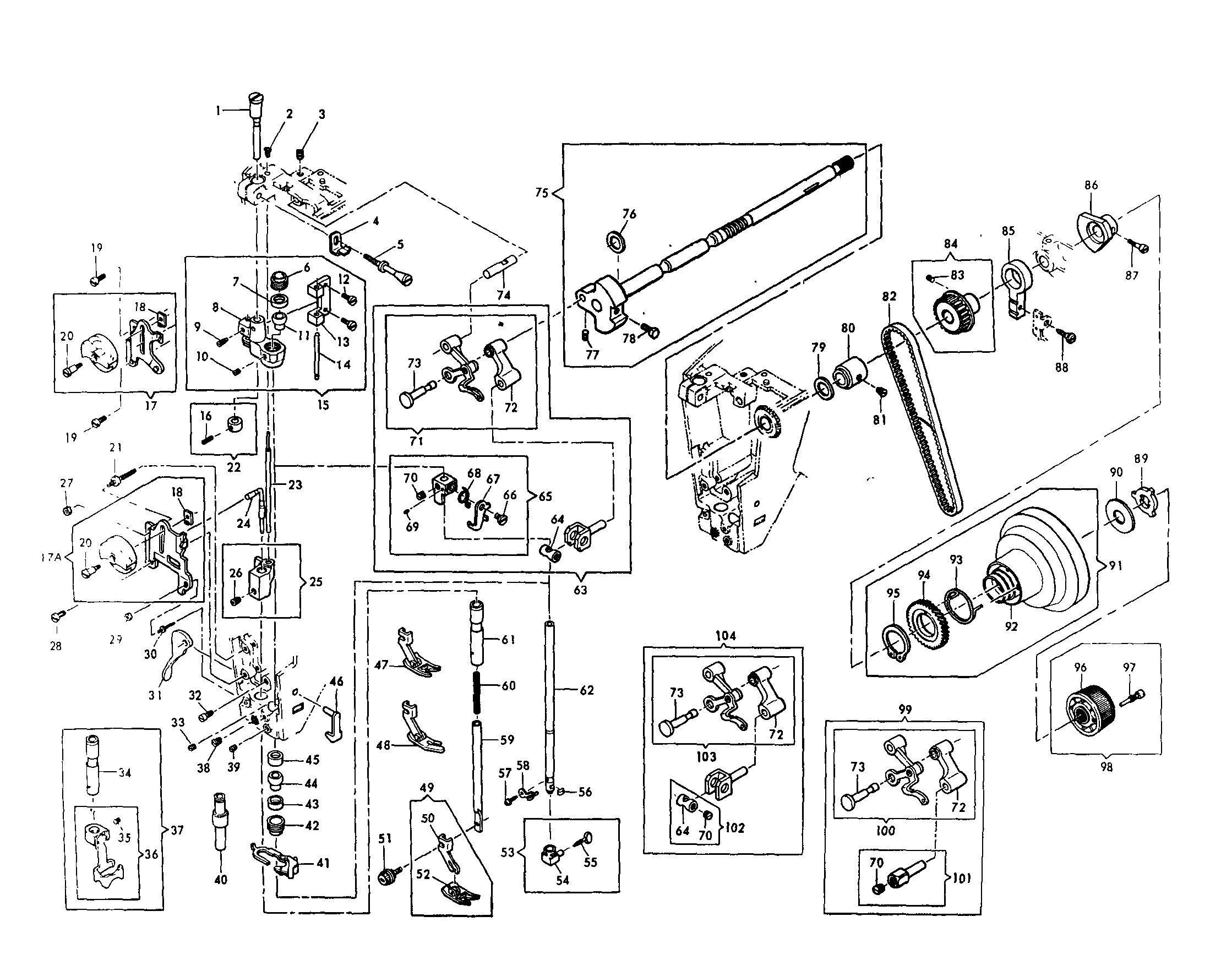 ARM SHAFT AND HEAD END