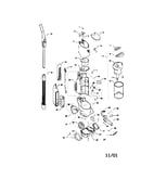 Motor/hose/case