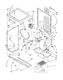 Dryer cabinet and motor