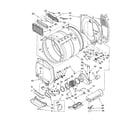 Kenmore Elite 11092964101 dryer bulkhead diagram