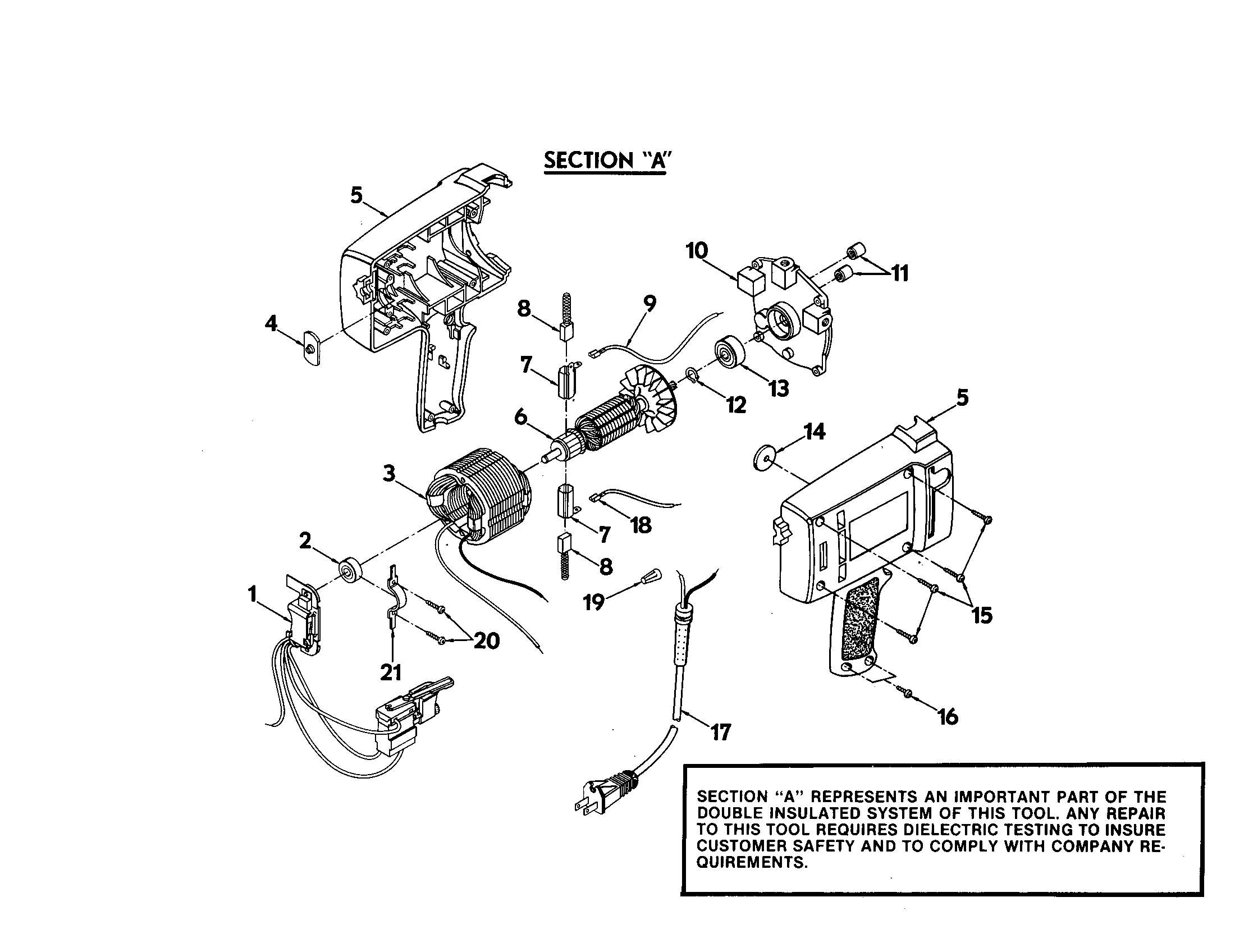 Housing/armature