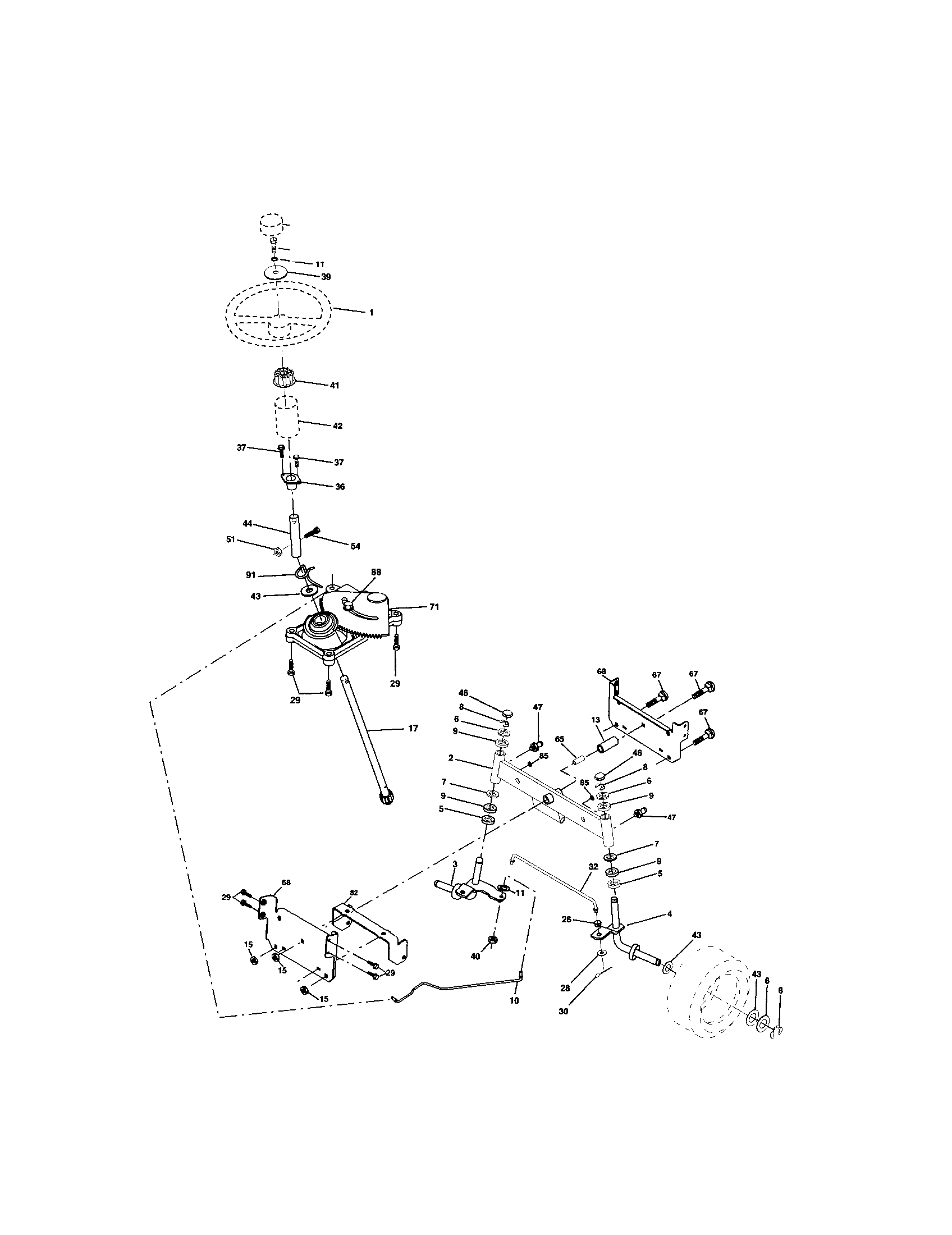 Steering assembly