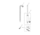 Kenmore 11631612100 hose and attachment diagram