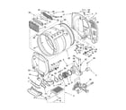 Kenmore 11092972101 dryer bulkhead diagram