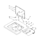 Washer top lid