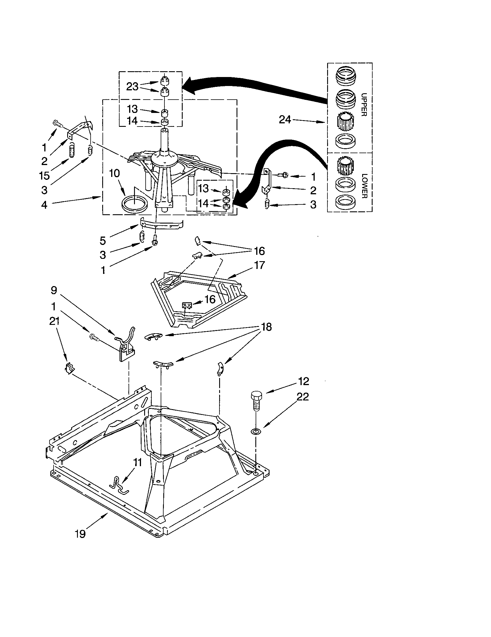 Machine base