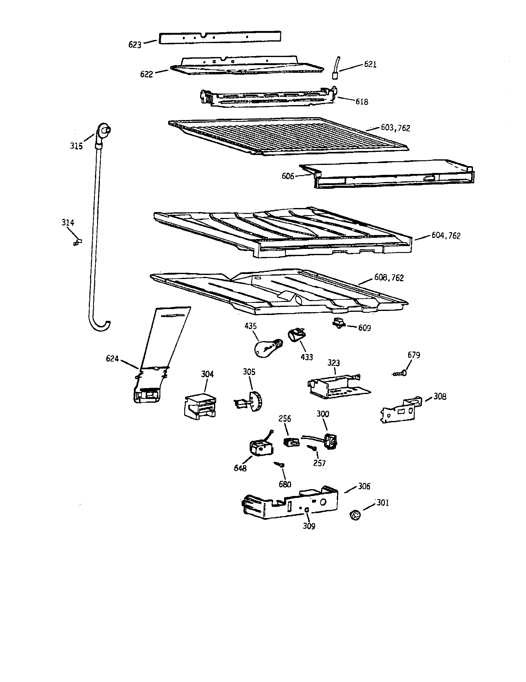 Compartment separator