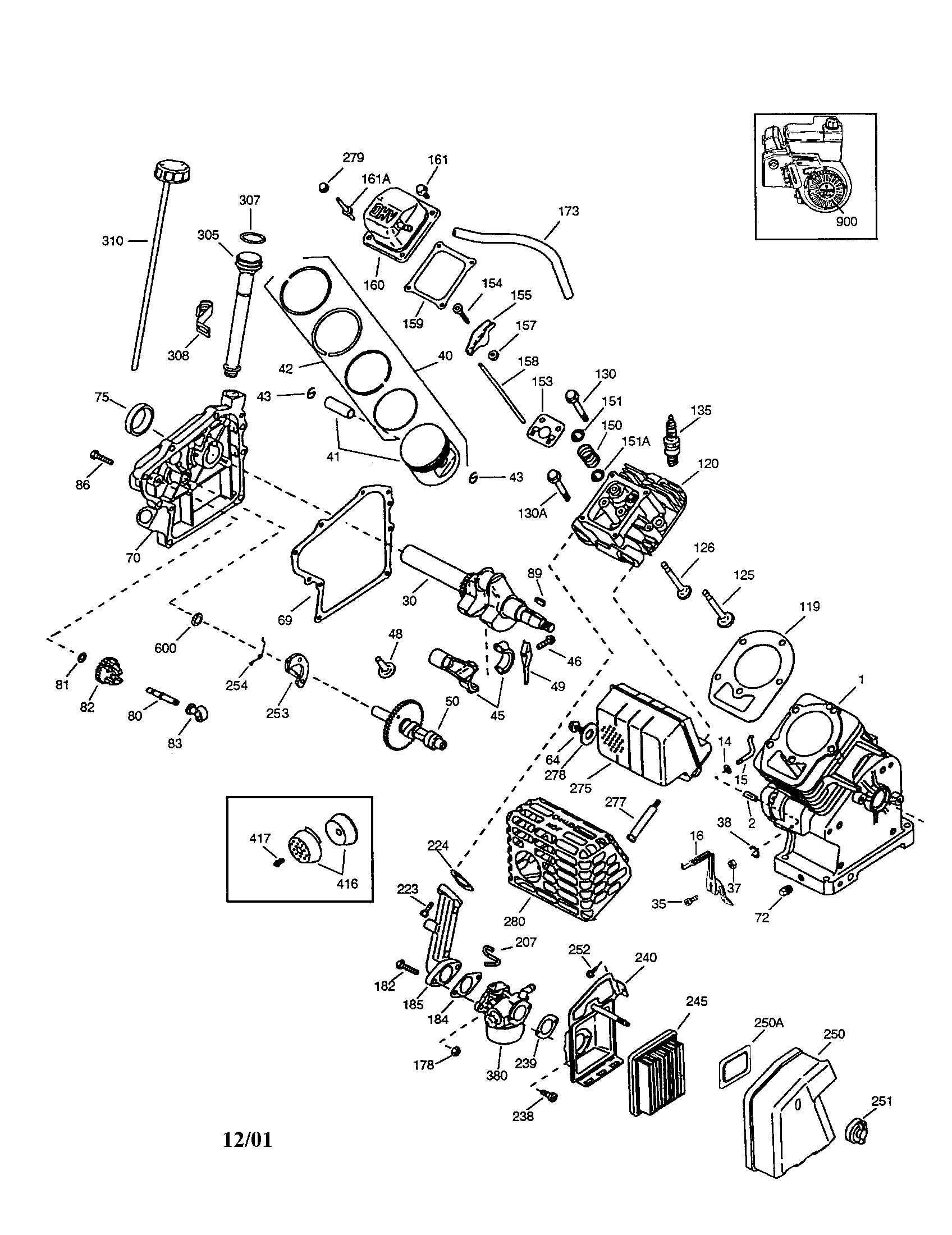 Cylinder/cylinder cover
