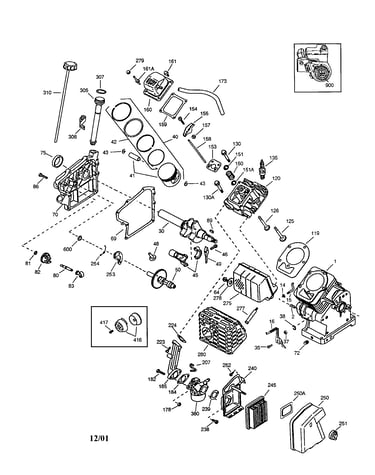 Cylinder/cylinder cover